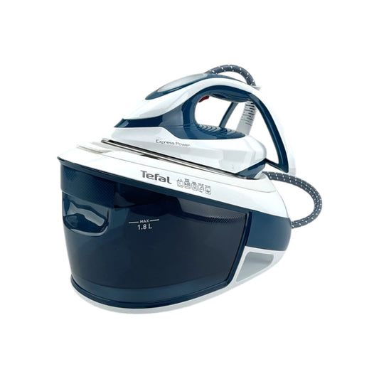 Tefal SV8111 Express Power 2800W 6.2 bar 1.8 Liter Vertikaldampf Blau Weiß | Retourware