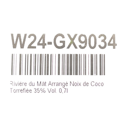 Rivière du Mât Arrangé Noix de Coco Torrèfiée Likör 1 x 0,7l Alkohol 35% vol. | Neu