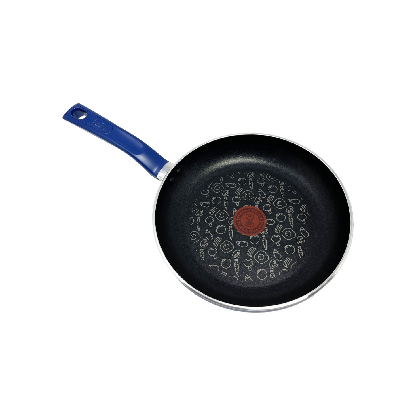 Tefal G80504 Chefclub Bratpfanne 24 cm Titanium Antihaft Pfanne Thermo Blau | Neu