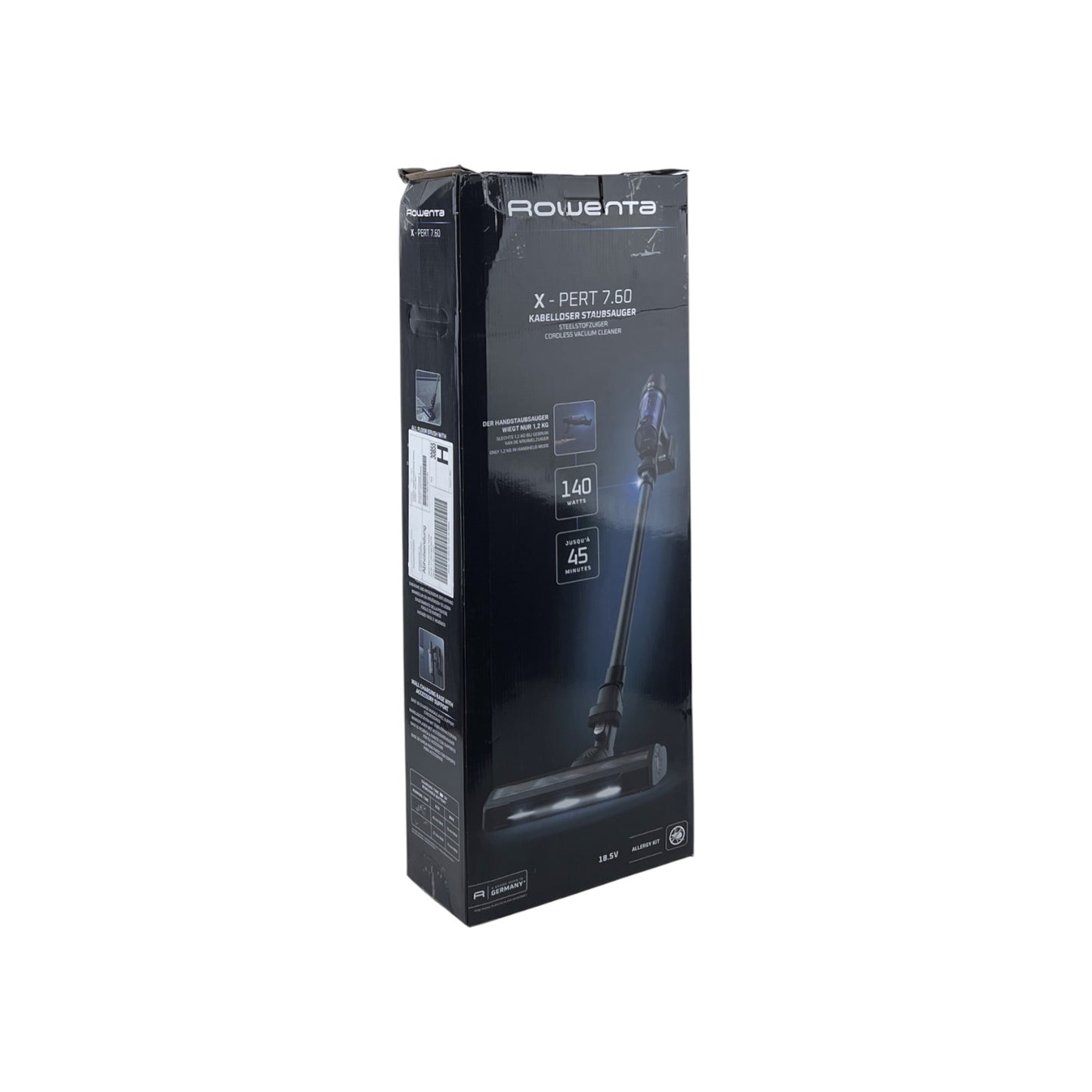 Rowenta RH6A36WO X-Pert 7.60 Allergy Akku Staubsauger 140 Watt Stielstaubsauger | Retourware