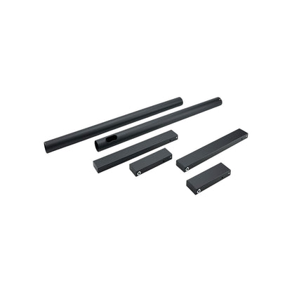 Ergosolid Standfuß fahrbar Fernseher 19-37 Zoll (48.26-93.98cm) bis 20kg Schwarz | Neu