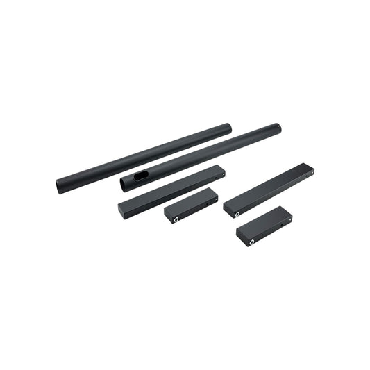 Ergosolid Standfuß fahrbar Fernseher 19-37 Zoll (48.26-93.98cm) bis 20kg Schwarz | Neu