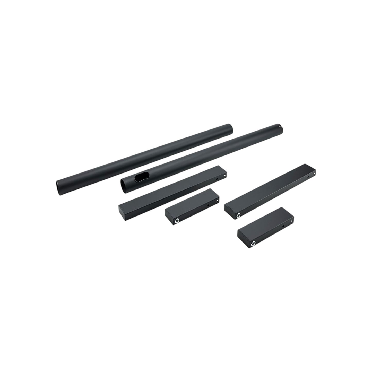 Ergosolid Standfuß fahrbar Fernseher 19-37 Zoll (48.26-93.98cm) bis 20kg Schwarz | Neu