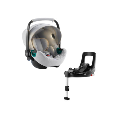 Britax Römer Baby Safe iSense Kindersitz + Flex Base 0-15 Monate 5 Punkt-Gurt | Neu