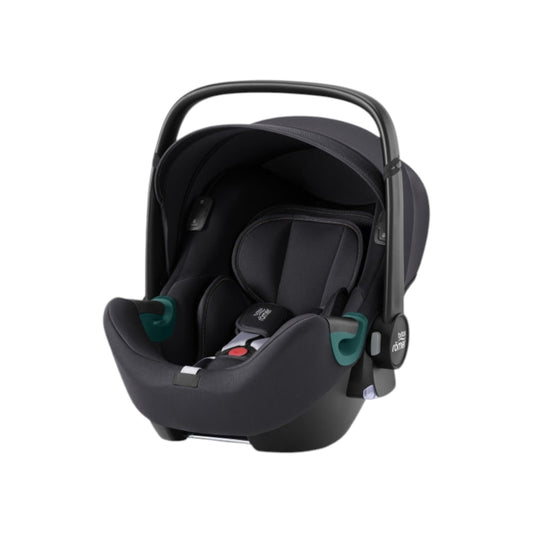 Britax Römer Baby Safe iSense + Flex Base 0-15 Monate 5 Punkt-Gurt Fossil Grau | Neu