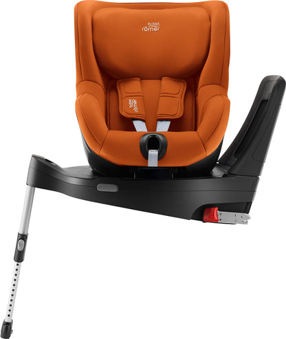 Britax Römer Dualfix 3 i-SIZE + Flex Base iSENSE 3Monate - 4Jahre Golden Cognac | Neu