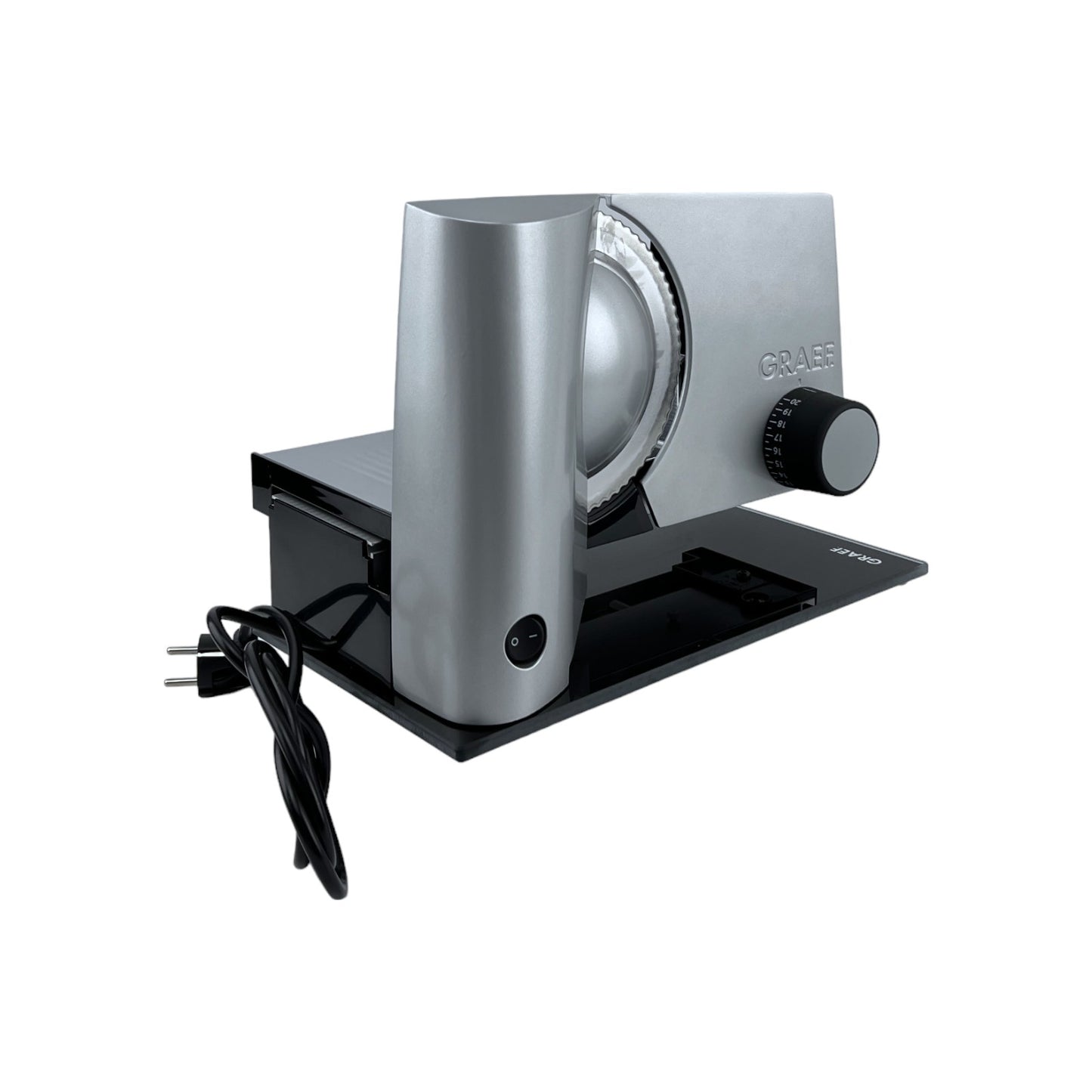 Graef. S 32020 YoungLine Twin Sliced Kitchen Allesschneider 170 Watt Metall Grau | Retourware