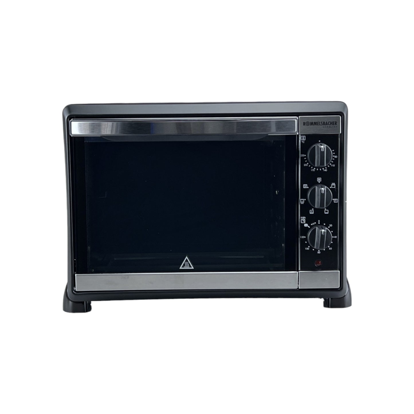 Rommelsbacher BG 1550 Back und Grill Ofen 7 Heizarten 4 Einschubebenen Schwarz | Retourware