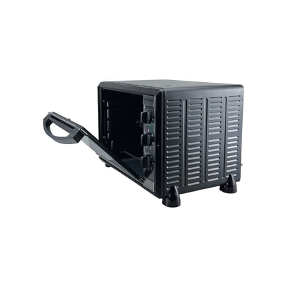 Rommelsbacher BG 1550 Back und Grill Ofen 7 Heizarten 4 Einschubebenen Schwarz | Retourware