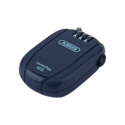 ABUS Stopover Combiflex Fahrradschloss Roll-Back Zahlenschloss 65cm Blau | Neu