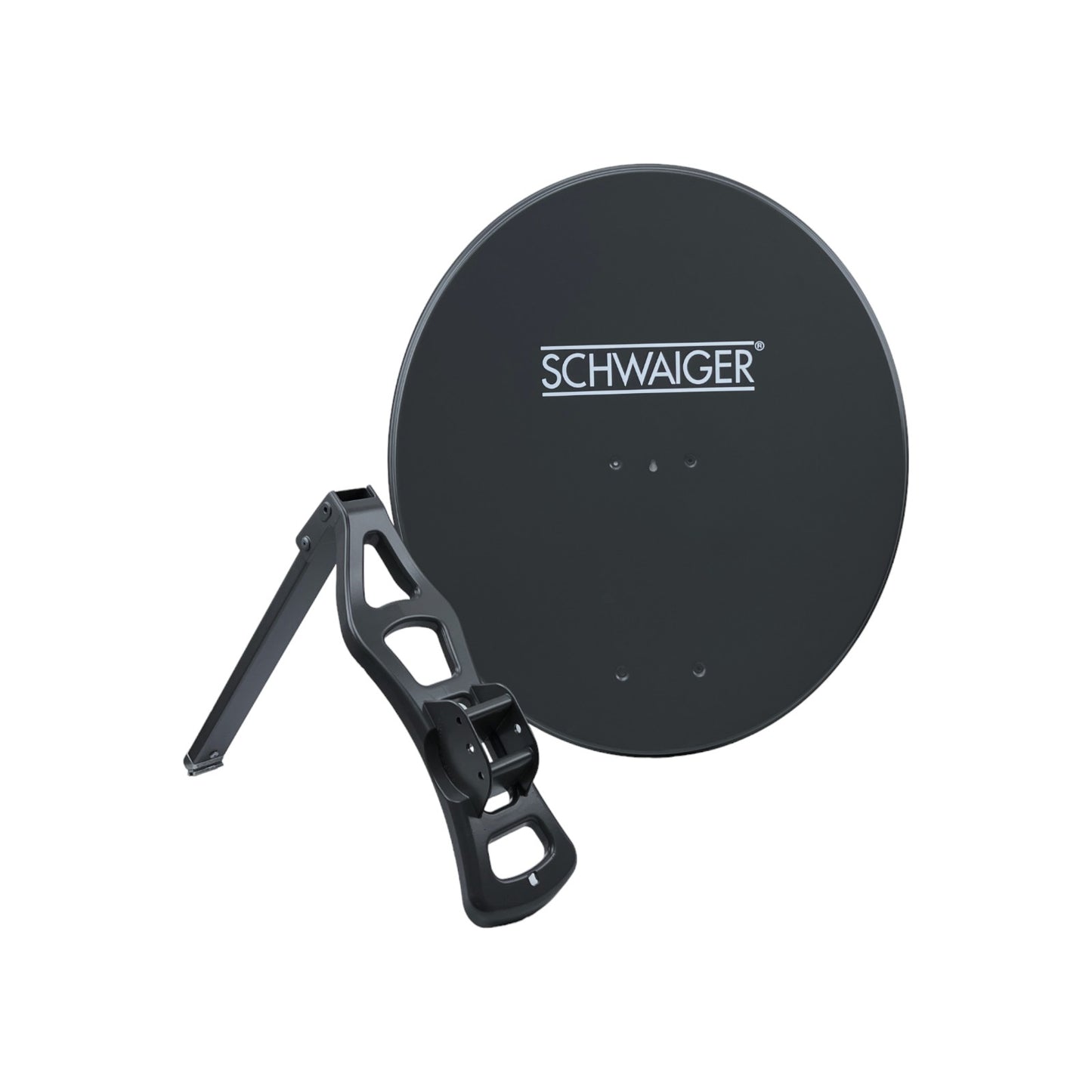 Schwaiger SPI710.1 Satellitenschüssel Parabolantenne 75 cm Aluminium Anthrazit | Retourware