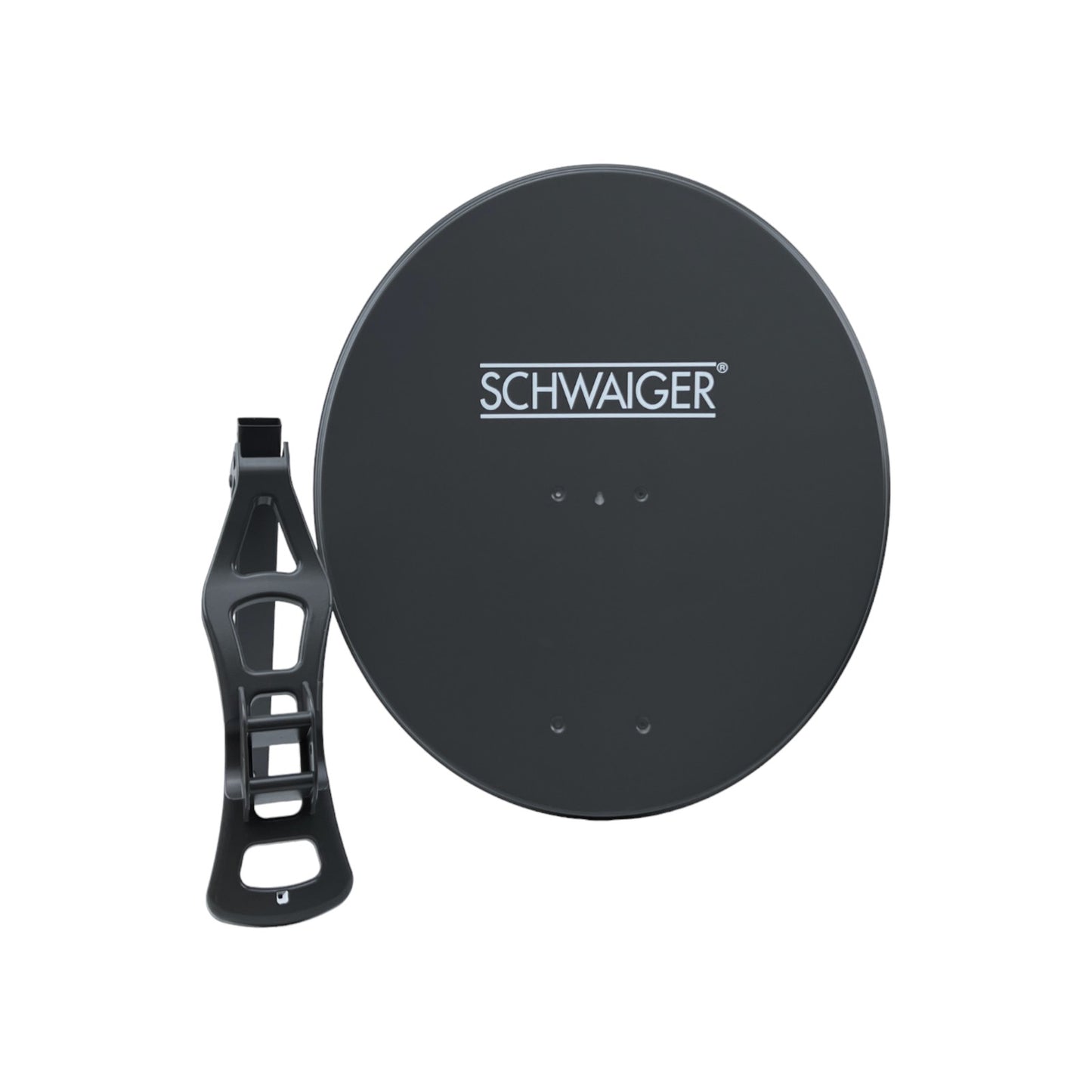 Schwaiger SPI710.1 Satellitenschüssel Parabolantenne 75 cm Aluminium Anthrazit | Retourware