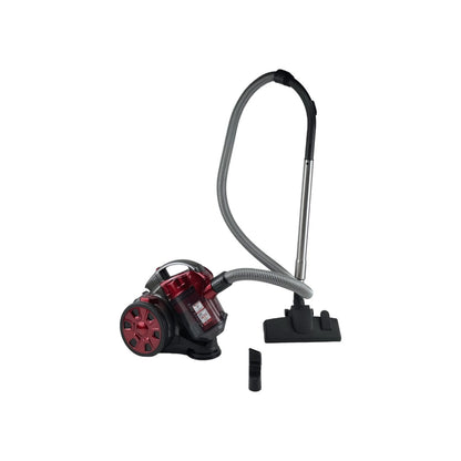 Bomann BS 3000 CB Eco-Cyclon Twin-Spin Bodenstaubsauger beutellos Luftfilter Rot | Retourware