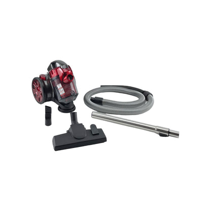 Bomann BS 3000 CB Eco-Cyclon Twin-Spin Bodenstaubsauger beutellos Luftfilter Rot | Retourware