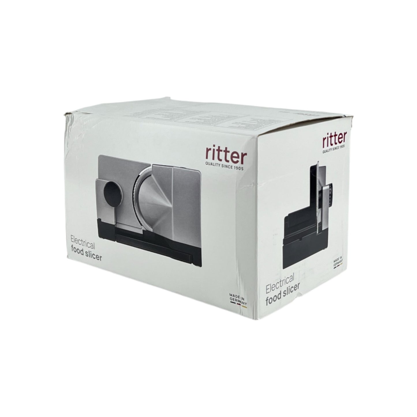 Ritter E 18 Kontur Allesschneider 65W Metall Schnittbreite 0-14mm Silber | Retourware