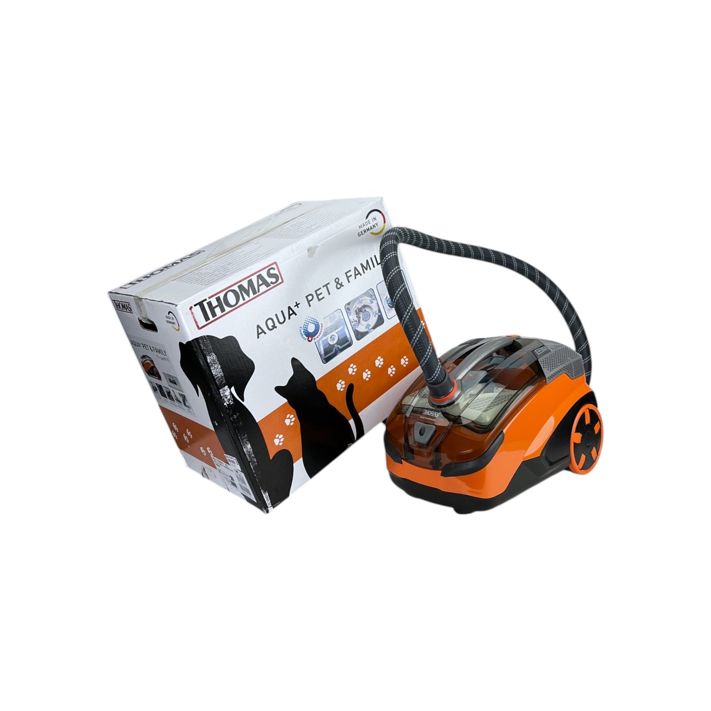 Thomas AQUA+ Pet & Family Parquet Pro Nass-/Trockensauger 1400W 2.6L Orange | Retourware