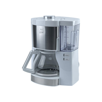 Melitta Look Perfection Filterkaffeemaschine Glaskanne Tropfstopp 10 Tassen Weiß | Retourware