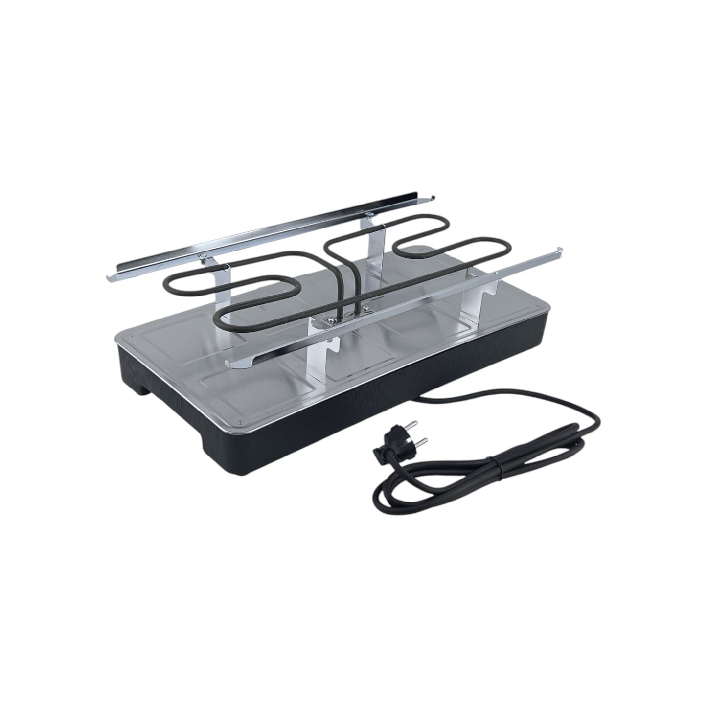 Severin Raclettegrill 8 Pfännchen Wende- Naturgrillsteinplatte 1300W Schwarz | Retourware