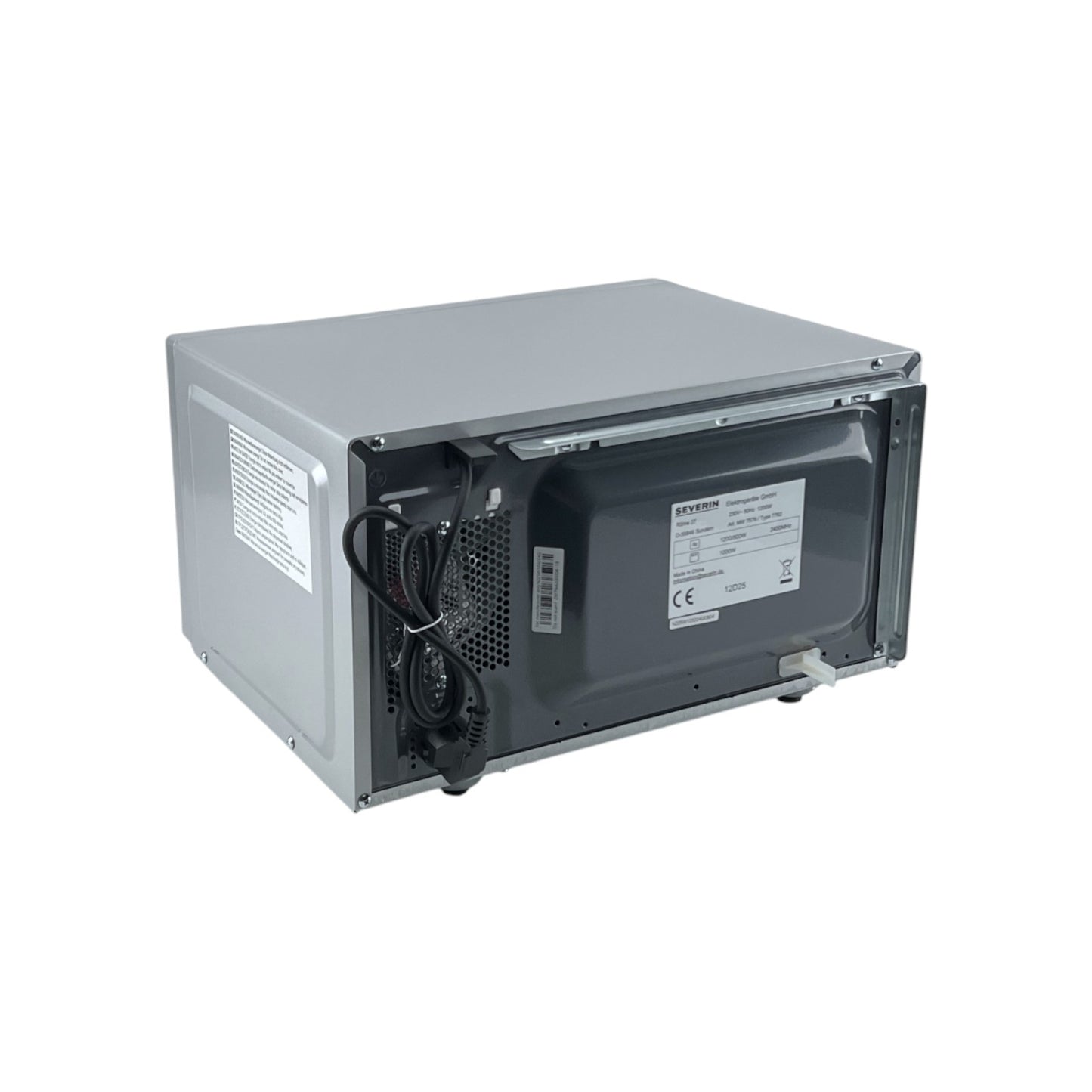 Severin MW7576 Stand Mikrowelle 800W 9 Leistungsstufen 20 Liter Links Anschlag | Retourware