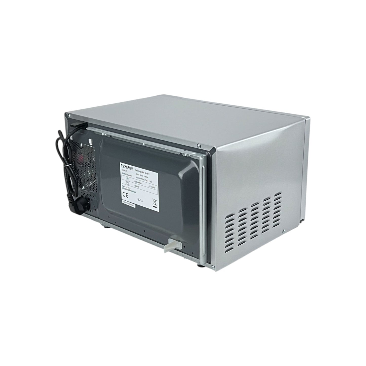 Severin MW7576 Stand Mikrowelle 800W 9 Leistungsstufen 20 Liter Links Anschlag | Retourware