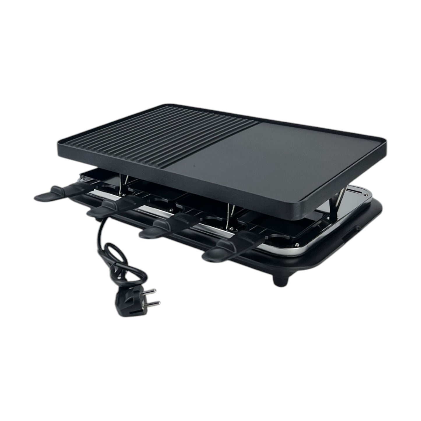 Steba RC 11 Guss Raclettegrill 1400W 8 Pfännchen Alu Druckguss Platte Stufenlos | Retourware