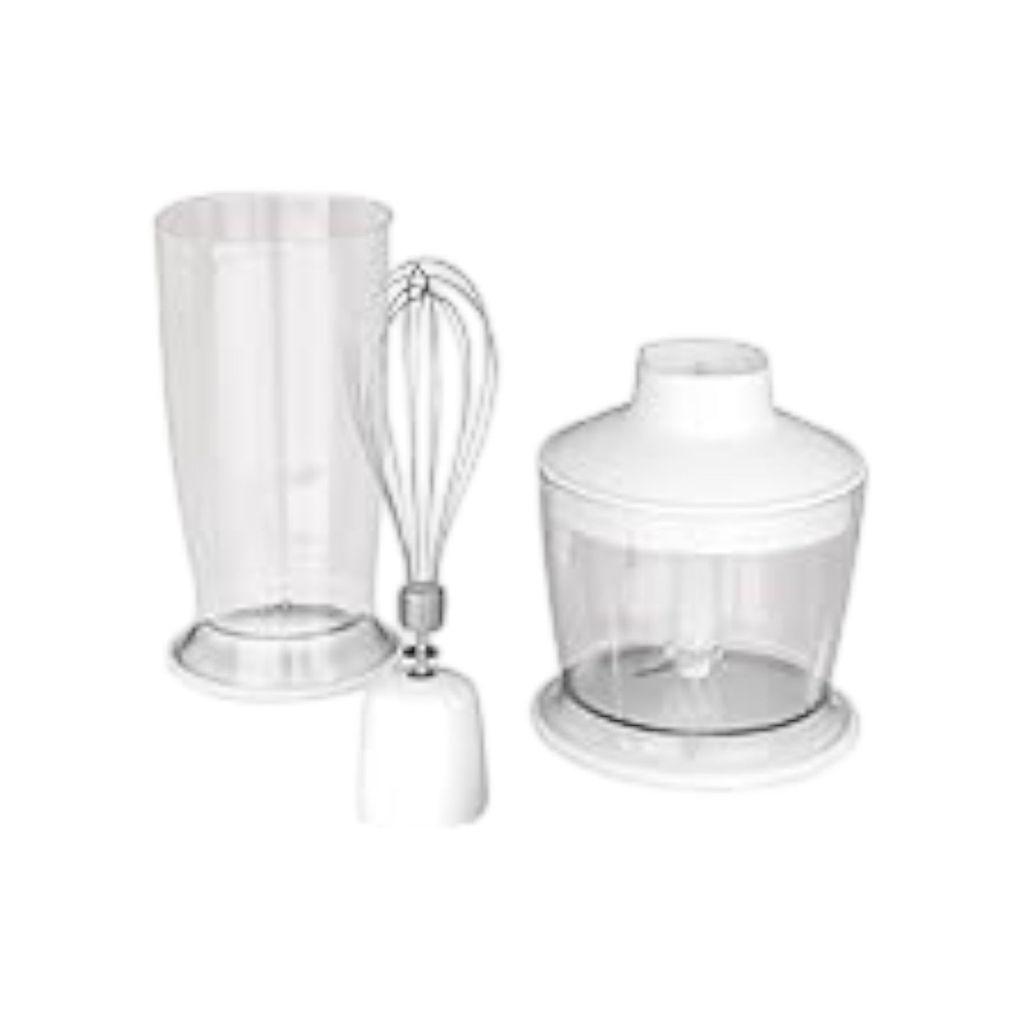 Gastroback Advanced 40974 Küchen Stabmixer Set 800W 10 Stufen Weiß Edelstahl | Neu