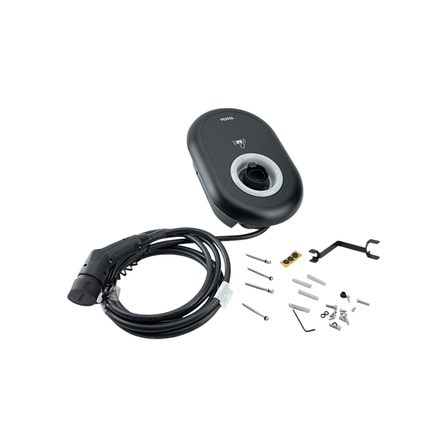 Vestel EVC04-AC22-T2P Wallbock IP54 400V 32A 22kW 5m Typ 2 Ladekabel 3 Phasen | Retourware