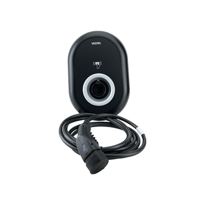 Vestel EVC04-AC22-T2P Wallbox IP54 400V 32A 22kW 5m Typ 2 Ladekabel 3 Phasen | Neu