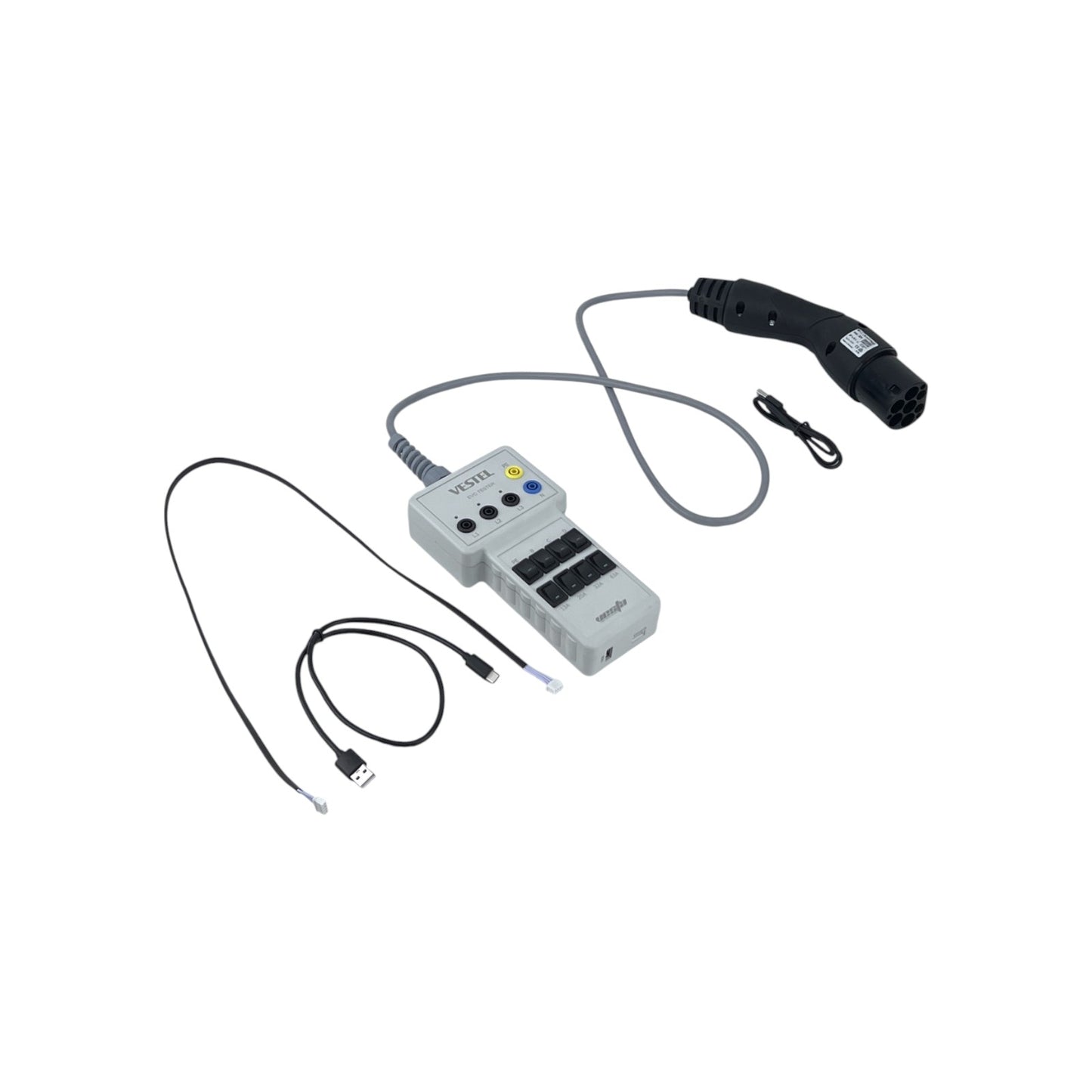 Vestel Wallbox Testgerät Elektrofahrzeug LadegeräteT2 USB-C/-A OTG Kabel | Neu