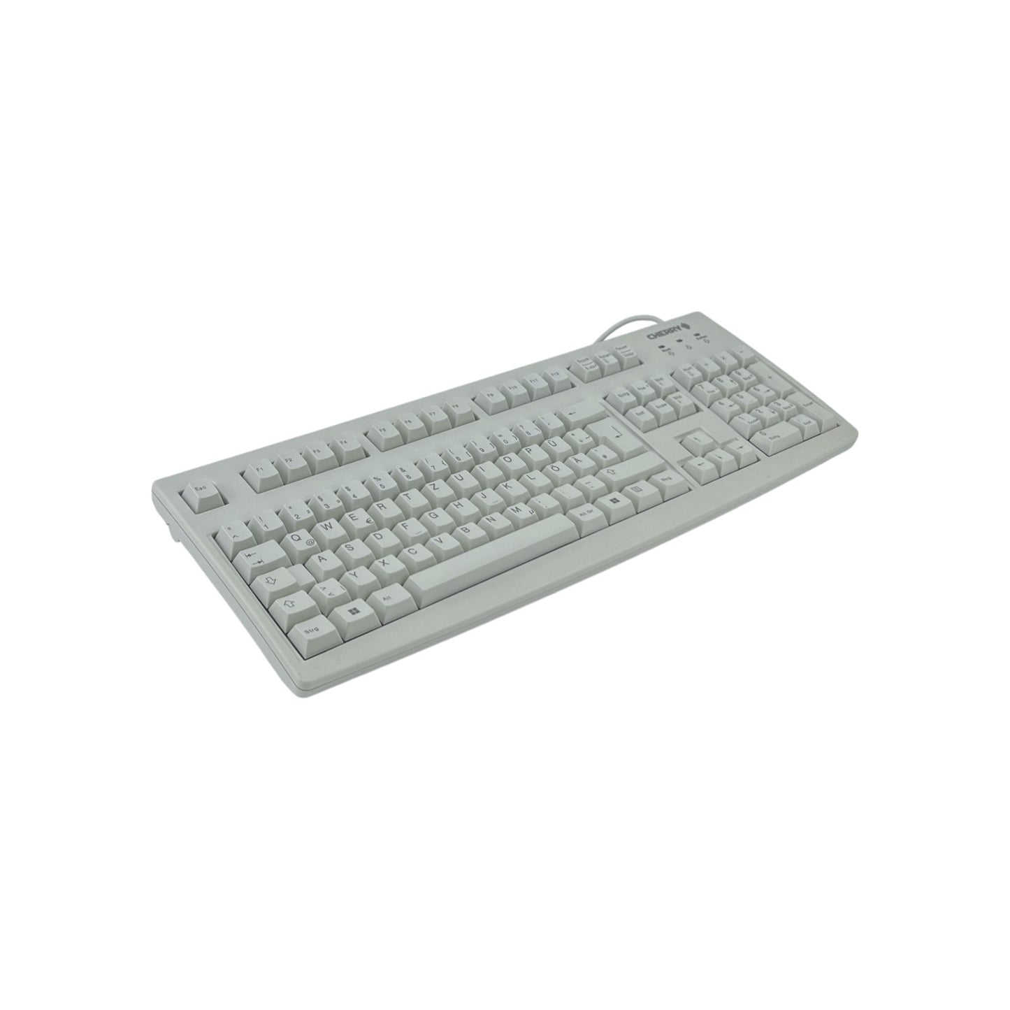 Cherry G83-6000 USB Tastatur Rubber Dome konkav Kunststoff Grau QWERTZ de | Retourware