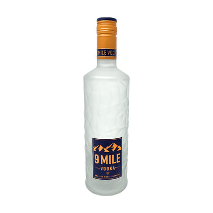9 Mile Granite Rock Filtrated Premium Vodka 1x 0,7 l Alkohol 37,5% vol. | Neu