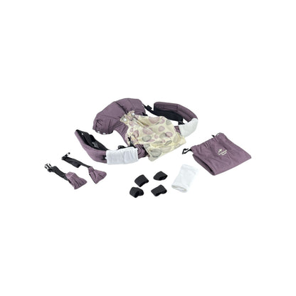 Amazonas Babytrage Bauchtrage Rückentrage Baby Tragetasche Lila  0-3 Jahre 15 KG | Retourware