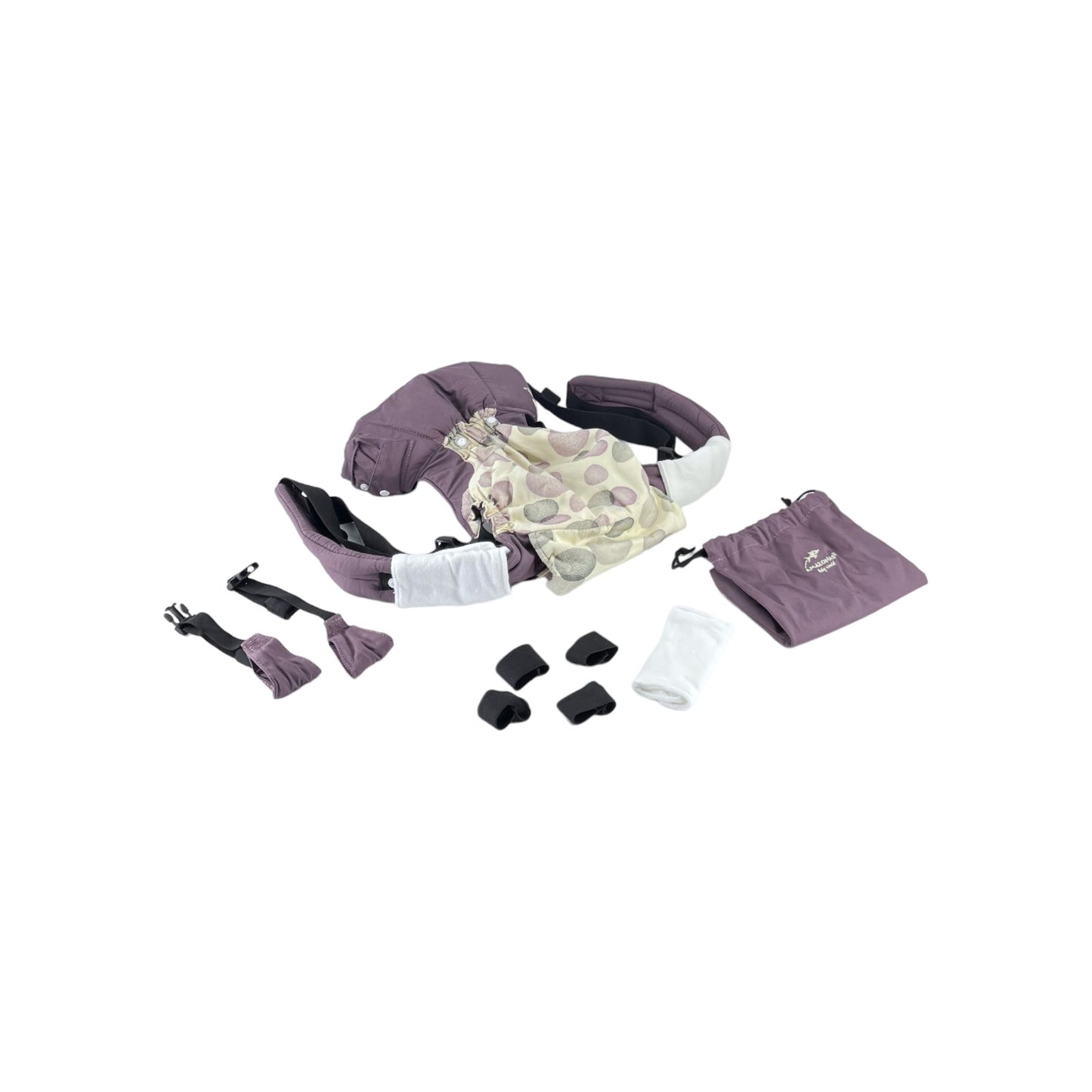 Amazonas Babytrage Bauchtrage Rückentrage Baby Tragetasche Lila  0-3 Jahre 15 KG | Retourware