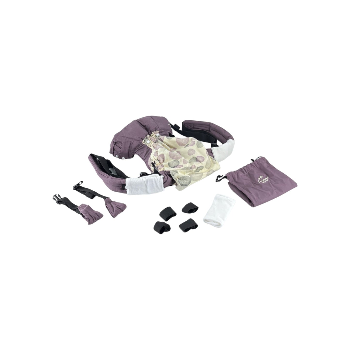 Amazonas Babytrage Bauchtrage Rückentrage Baby Tragetasche Lila  0-3 Jahre 15 KG | Retourware