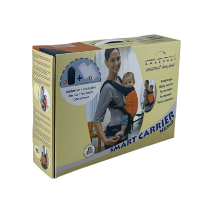 Amazonas Babytrage Bauchtrage Rückentrage Babytrage 0-3 Jahre 15 Kg Orange | Neu