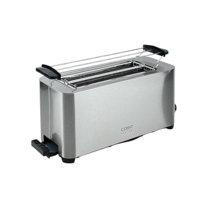 Caso Classico T4 Design Toaster Edelstahlgehäuse 5 Stufen Brötchenaufsatz 1400W | Retourware