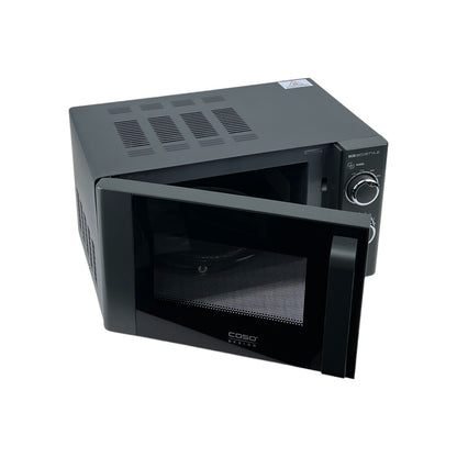 Caso M20 Ecostyle Mikrowelle 700 Watt 20 Liter Garraum Drehteller Schwarz | Retourware