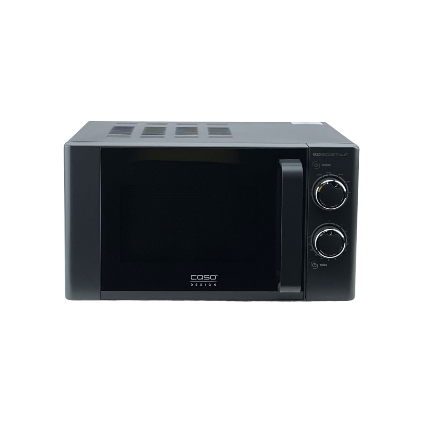 Caso M20 Ecostyle Mikrowelle 700 Watt 20 Liter Garraum Drehteller Schwarz | Retourware