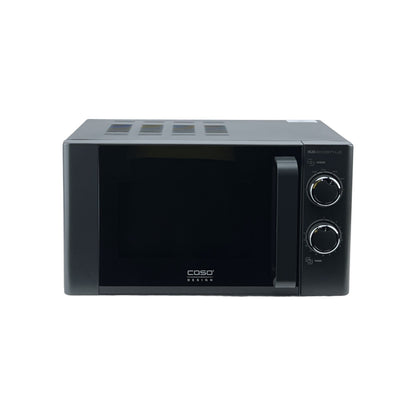 Caso M20 Ecostyle Mikrowelle 700 Watt 20 Liter Garraum Drehteller Schwarz | Retourware