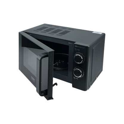 Caso M20 Ecostyle Mikrowelle 700 Watt 20 Liter Garraum Drehteller Schwarz | Retourware