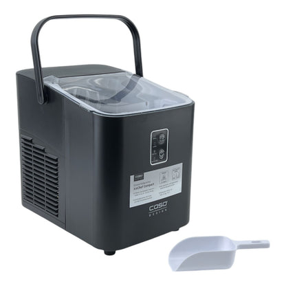 Caso IceChef Compact Eiswürfelmaschine Eiswürfel Bereiter 500g 1h 1L Wassertank | Retourware