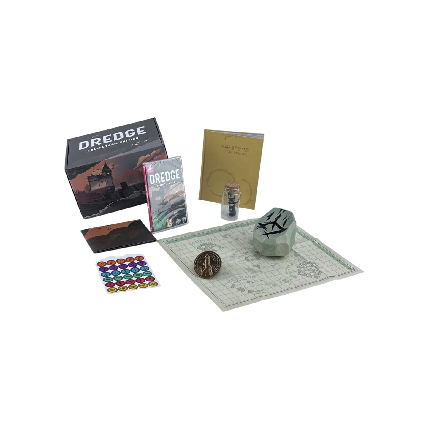 Dredge Complete Collector's Edition Game&Reverse Inlay Adventure Nintendo Switch | Retourware