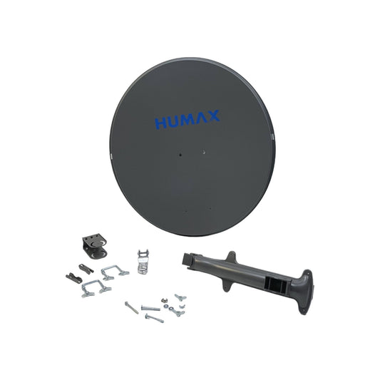 Humax E0794 Satellitenschüssel ALU Spiegel 90 cm Parabolantenne LNB Halterung | Retourware