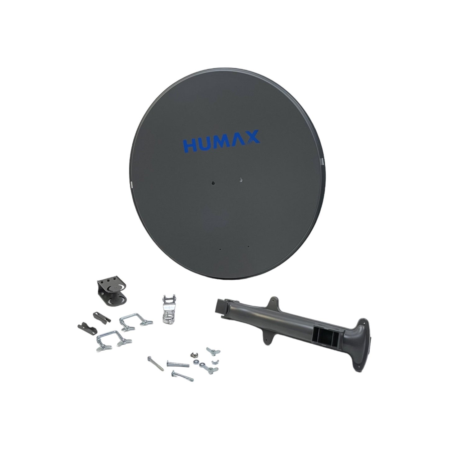 Humax E0794 Satellitenschüssel ALU Spiegel 90 cm Parabolantenne LNB Halterung | Retourware