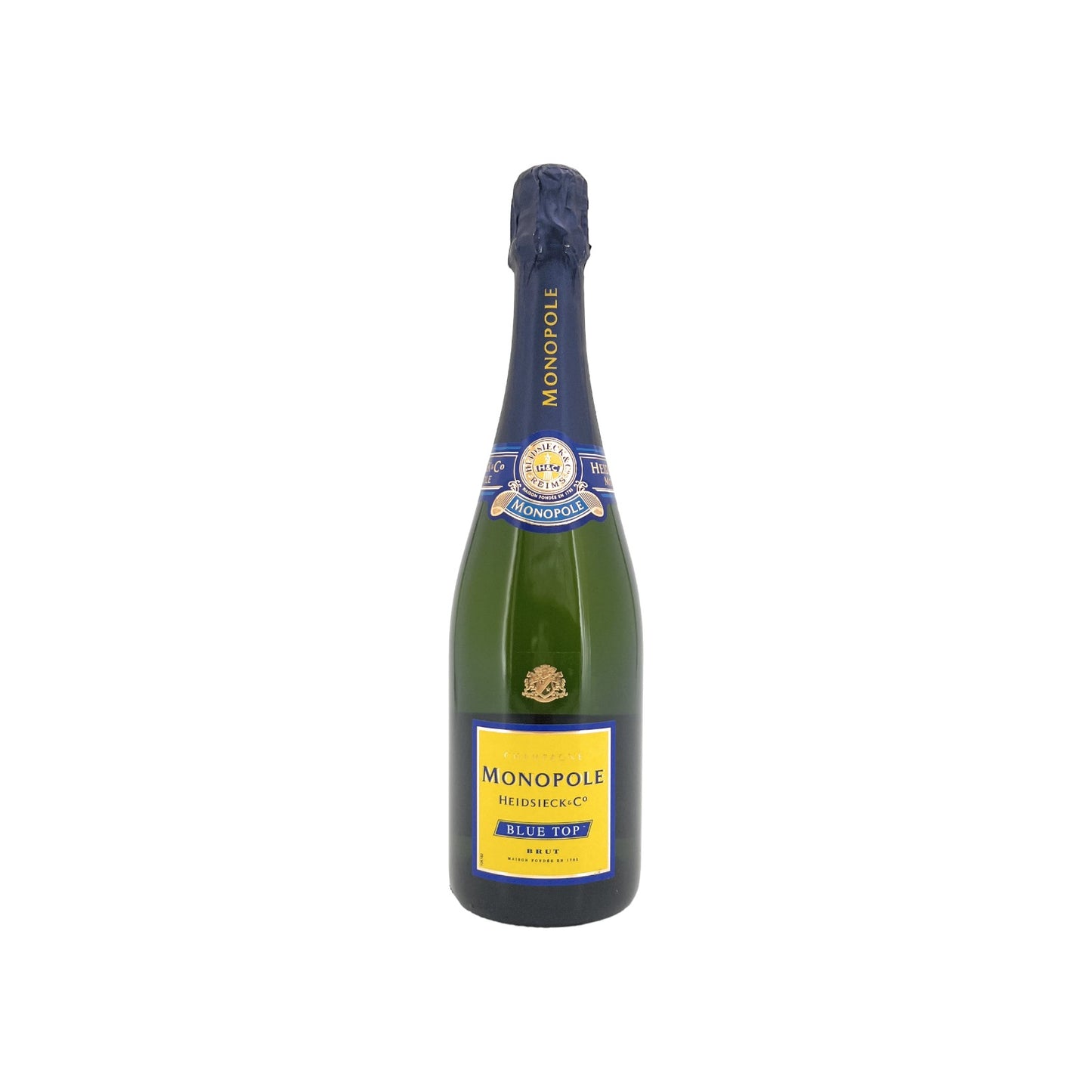 Monopole Heidsieck Blue Top Brut Champagner 1x 0,75 l Alkohol 12% vol. | Neu