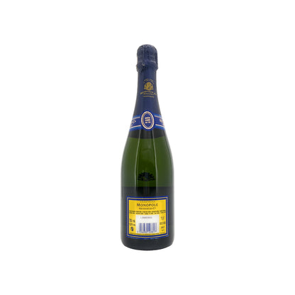 Monopole Heidsieck Blue Top Brut Champagner 1x 0,75 l Alkohol 12% vol. | Neu