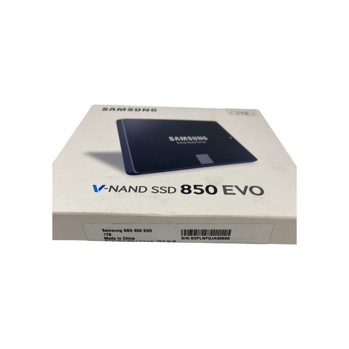 Samsung 850 EVO interne SSD Festplatte 1TB 2,5 Zoll SATA III 540MB/S Schwarz | Neu