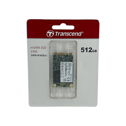 Transcend MSA230S 512 GB SATA III 6 Gb/s mSATA Internal Solid State Drive SSD | Neu