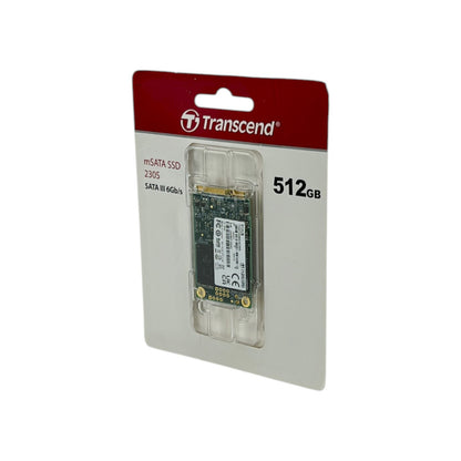 Transcend MSA230S 512 GB SATA III 6 Gb/s mSATA Internal Solid State Drive SSD | Neu