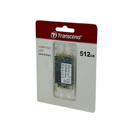 Transcend MSA230S 512 GB SATA III 6 Gb/s mSATA Internal Solid State Drive SSD | Neu